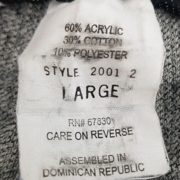 CATHY DANIELS gray cropped sweatpants - Picture 4 of 4